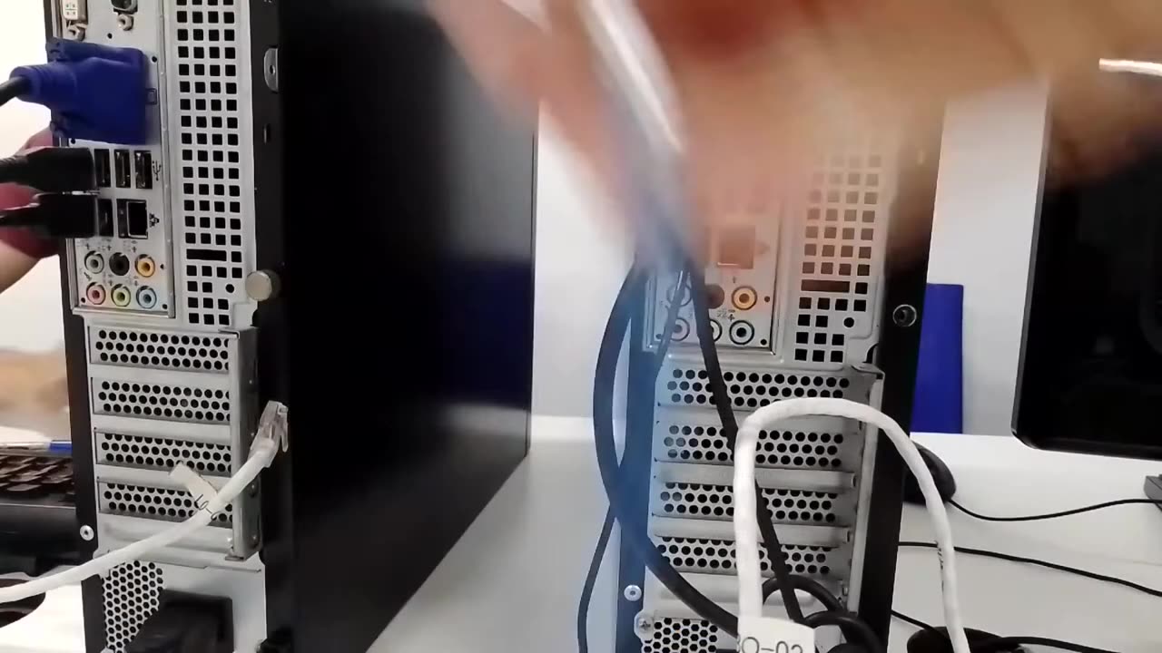 Transferir arquivos com cabo de rede CROSSOVER - Tutorial