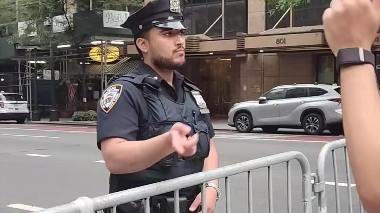Taxpayers pay NYPD officers to do this???