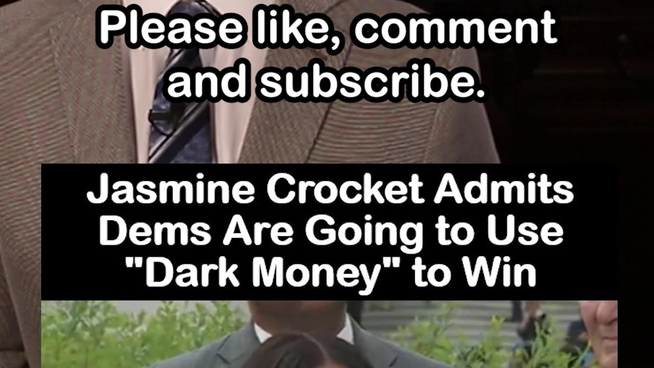 Jasmine Crocket Says Dems Are Going to Use "Dark Money" to Win