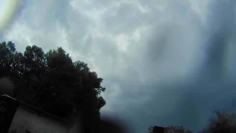 Los colores de las nubes, truenos y lluvia - Tacuarembó 05/10/2025