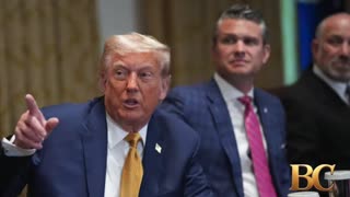Trump says EU has been ‘very nice to us’ in trade talks and decision on tariffs is close