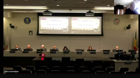 LAPD Board of Police Commissioners Public Comments on Mental Evaluation Unit Program 4-22-2025