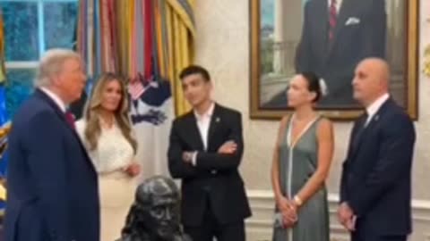 Edan Alexander who was a hostage by the hands of Hamas came to the White House today