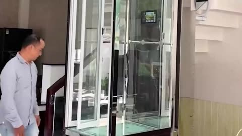 The coolest elevator we have seen recently!.hd