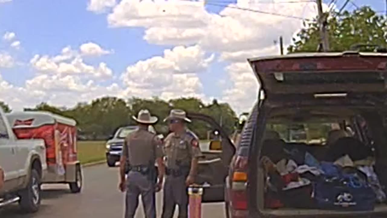 Unlawful Arrests by TXDPS Trooper Jeremy Orr Vehicle Cam Secondary