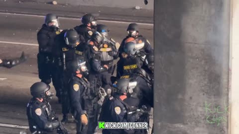LA Rioters Are Attack Police Even as Democrats Continue to Claim Everything Is Under Control