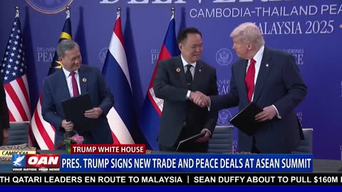 POTUS Signs Historic Peace Deal: “Kuala Lumpur Peace Accords"