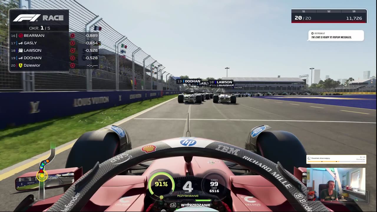🏎 F1 - First Race 💨 |⚪ Forza Ferrari 🔴