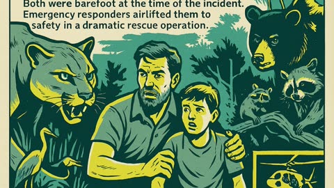 Swamp Rescue: Trapped but Saved by Helicopter