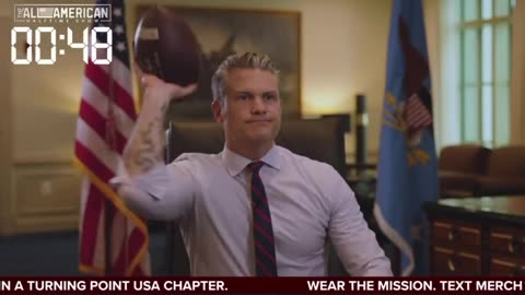 Pete Hegseth’s Halftime Salute Was Pure Stars and Stripes