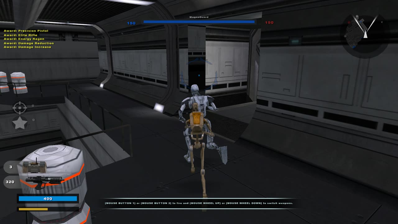 SWBF2 2005: Instant Action Conquest Tantive IV CIS Gameplay