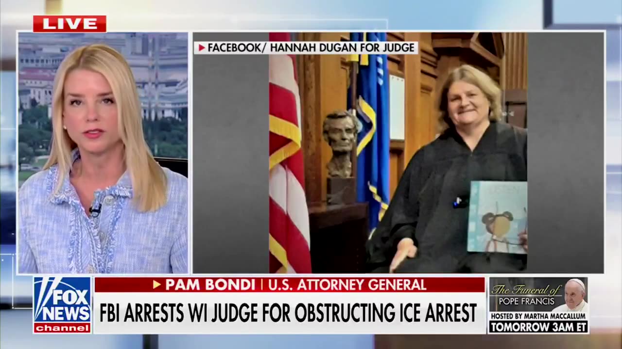 WATCH: Pam Bondi Send Message To Judges Considering Obstructing ICE