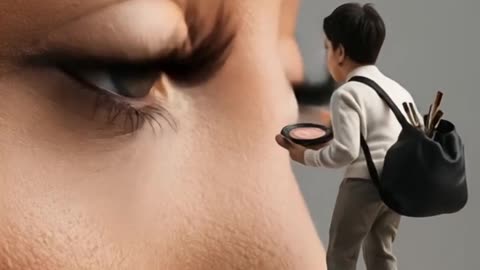 Tiny world makeup