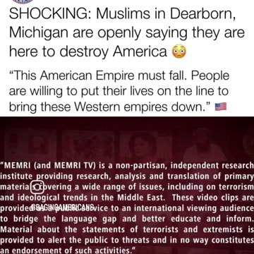 "The American Empire must Fall...