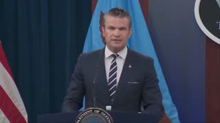 Pete Hegseth: "As President Trump has stated, the United States does not seek war, but let me be clear: we will act swiftly and decisively when our people, our partners, or our interests are threatened."