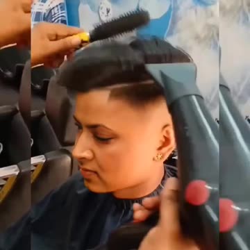 Maharashtra Beautician Promo 17 Sideshaved Girls Haircut