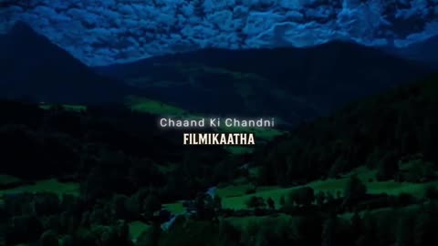 Chand ki chandini...
