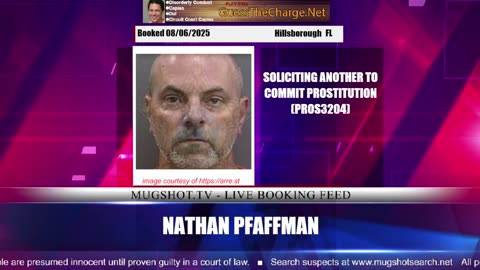 Mugshot TV - Live Arrest Booking Video Stream