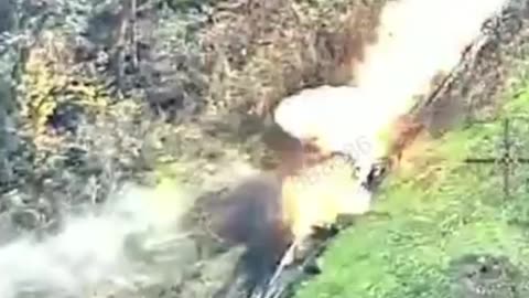 Drone Strike Sets Off Rocketts Inside Russian Heavy MRLS