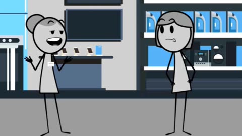 Clerk Refuses Help While on Break Gets Complained About#animation
