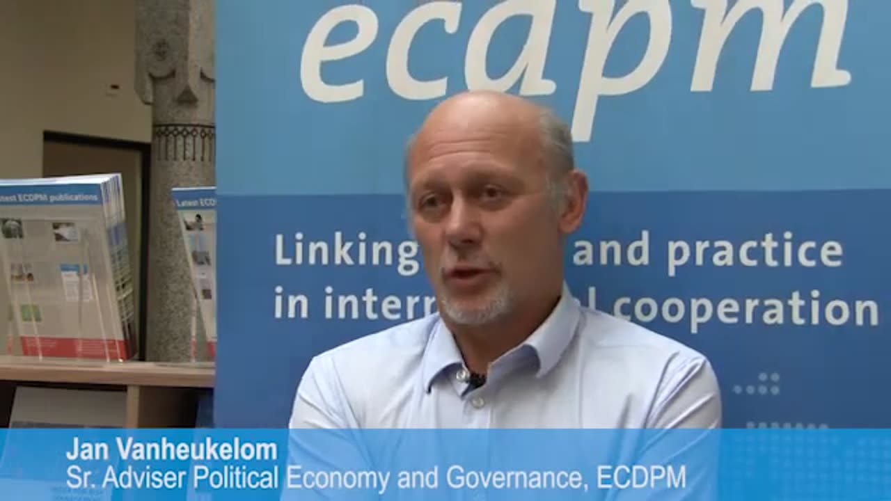 Politics in development: Jan Vanheukelom, ECDPM
