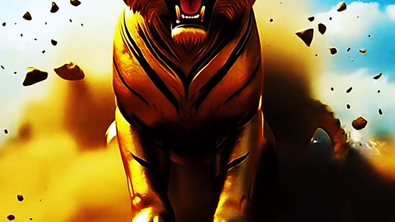 Angry lion 🦁 video 😱👿