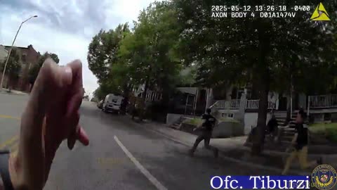 Baltimore police release bodycam video from fatal shooting on suspect who shot at police