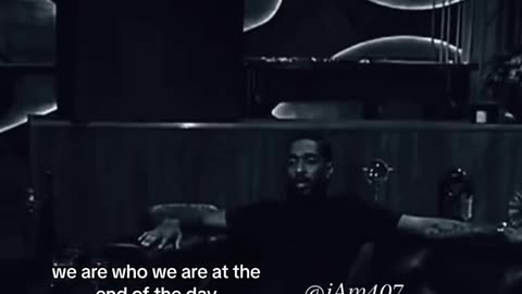 Nipsey about being authentic
