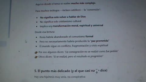 Fátima： el mensaje que nunca fue para obedecer, sino para despertar parte 1