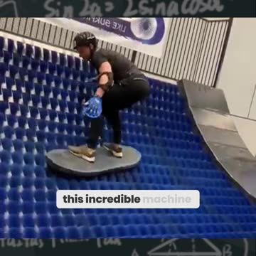 Surf Without Getting Wet: This Machine Lets You Ride Waves on Land!
