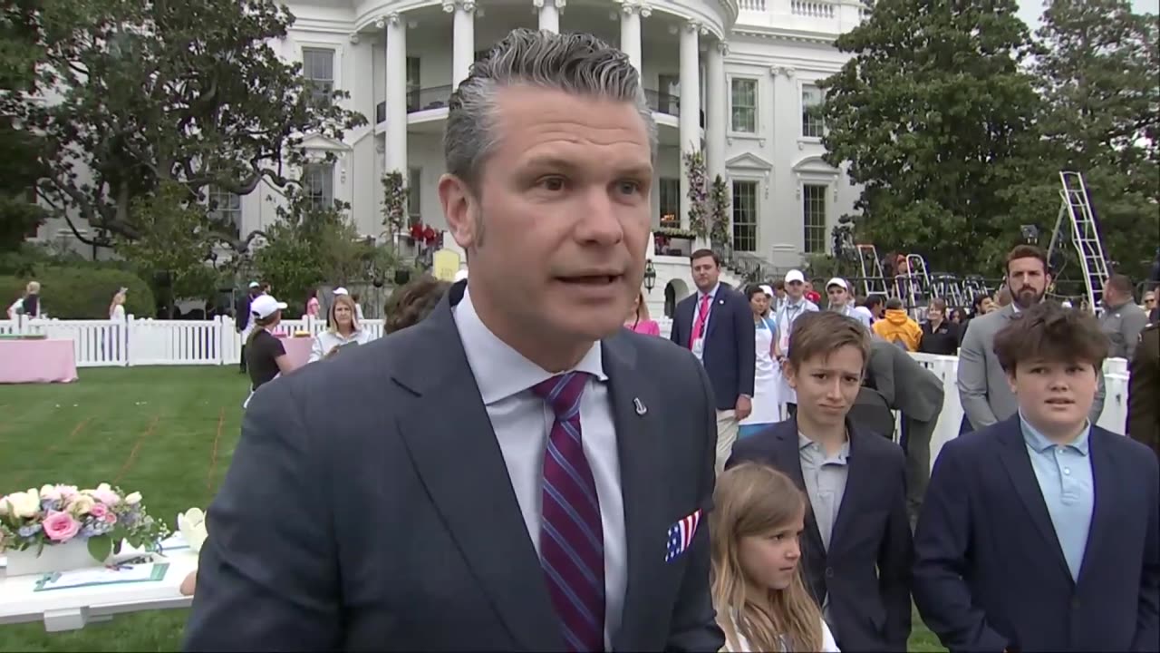 Pete Hegseth talks Signal chat calling out the fake news