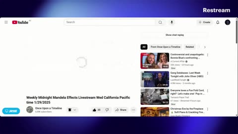 Live with Restream, November 04