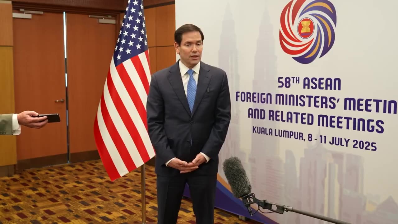 Marco Rubio after a ‘very constructive’ meeting with China’s top diplomat Wang Yi