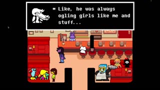 All of Kris and Susie's QC Diner Dialogue Variations - Deltarune Chapter 4