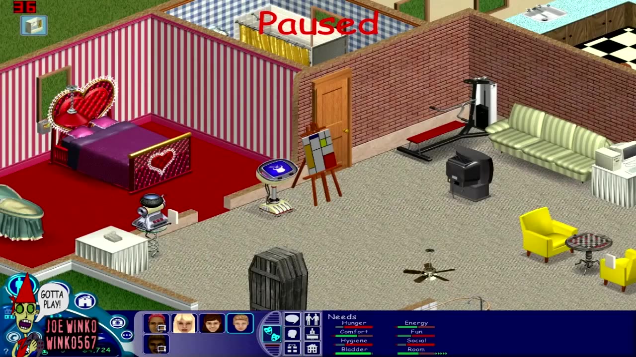 Sims 1 Gameplay Series 1x37 Joe Winko