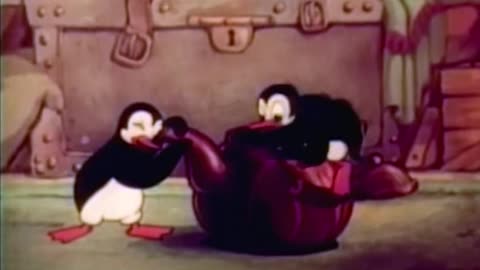 Peeping Penguins (1937) - Full film - Color Classic Cartoon Collection