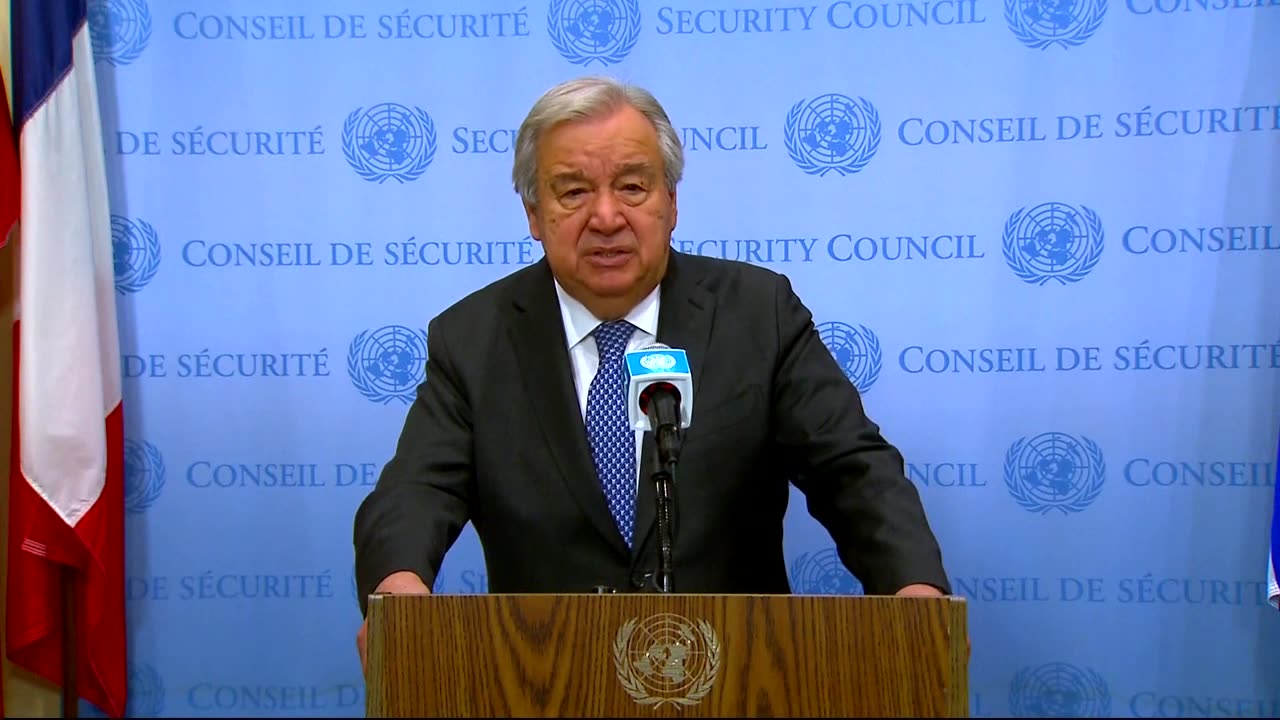 Israel has only authorized a 'teaspoon' of aid for Gaza, UN chief says
