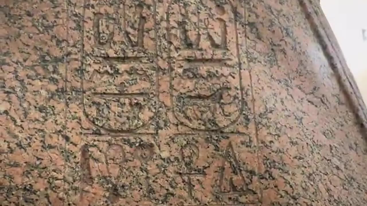 The Louvre: an ancient rose-granite sphinx featuring advanced machine-like detail…