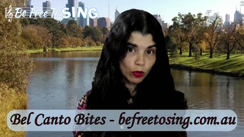 No Time? Try Bel Canto Bites - Be Free To Sing®
