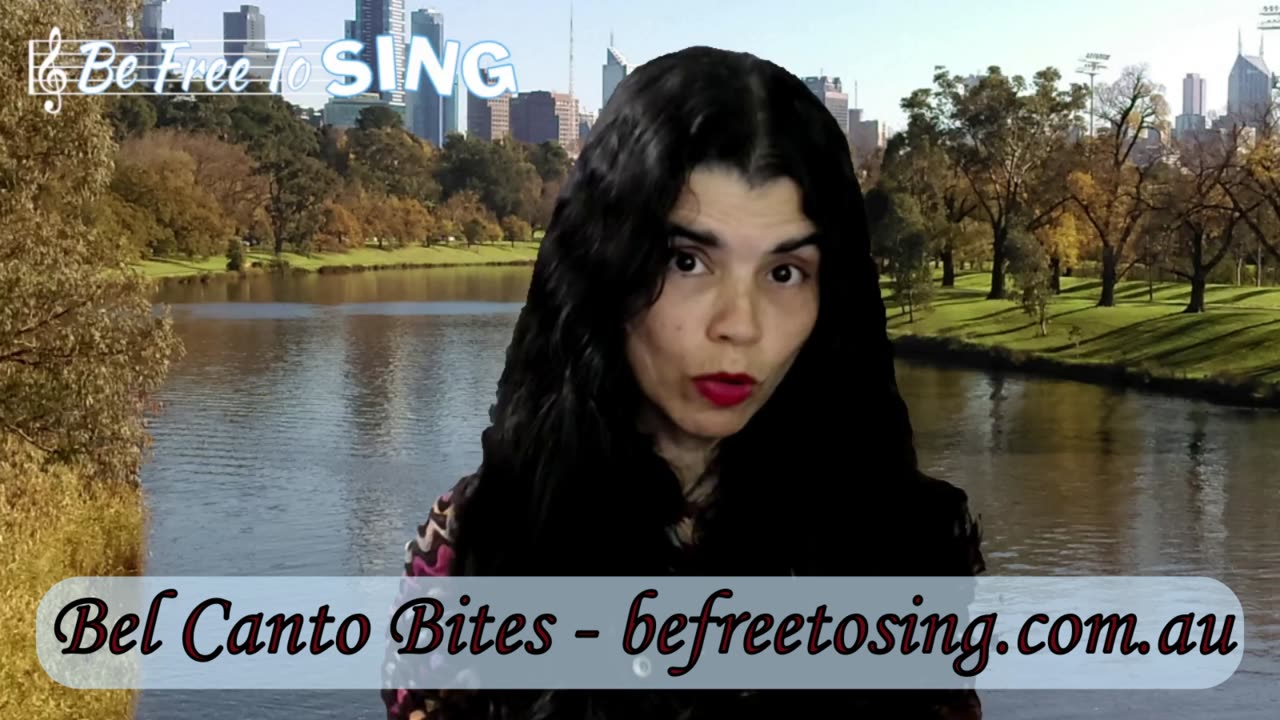 No Time? Try Bel Canto Bites - Be Free To Sing®