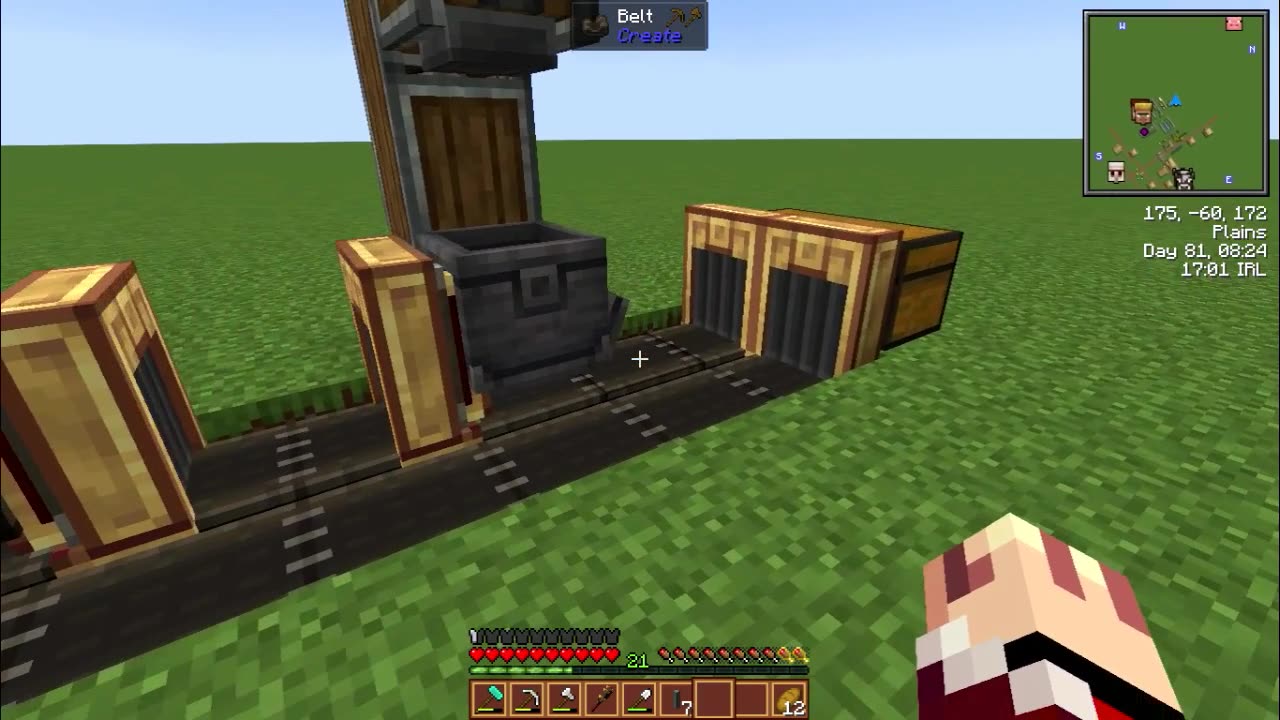 Creative Engineering E13: Sorting & Processing with the Create Mod