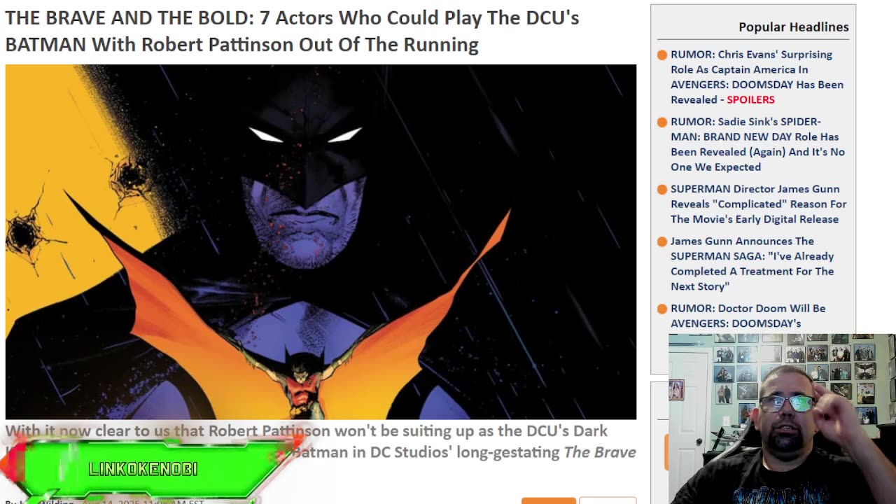 7 Possible Actors To Take The Mantle Of DCU Batman