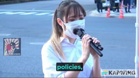 Japanese high school girl begs the government to stop importing Third World Migrants