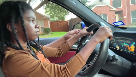 Dad gives Kid Driving Lessons Age 10