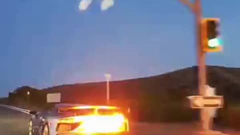 Lamborghini Aventador SVJ Spitting Some Huge Flames