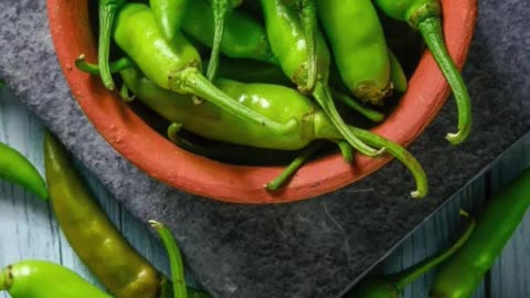Benefits of consuming green chillies