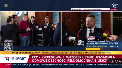 Przecież ten fragment konferencji prasowej rzecznika prokuratury Piotra Skiby,