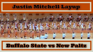 Prototype 268: Justin Mitchell layup vs New Paltz