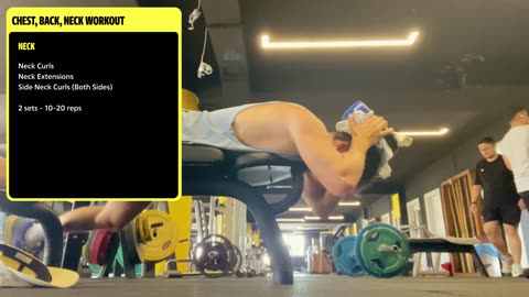 NECK, CHEST & BACK Workout - Buff Natural
