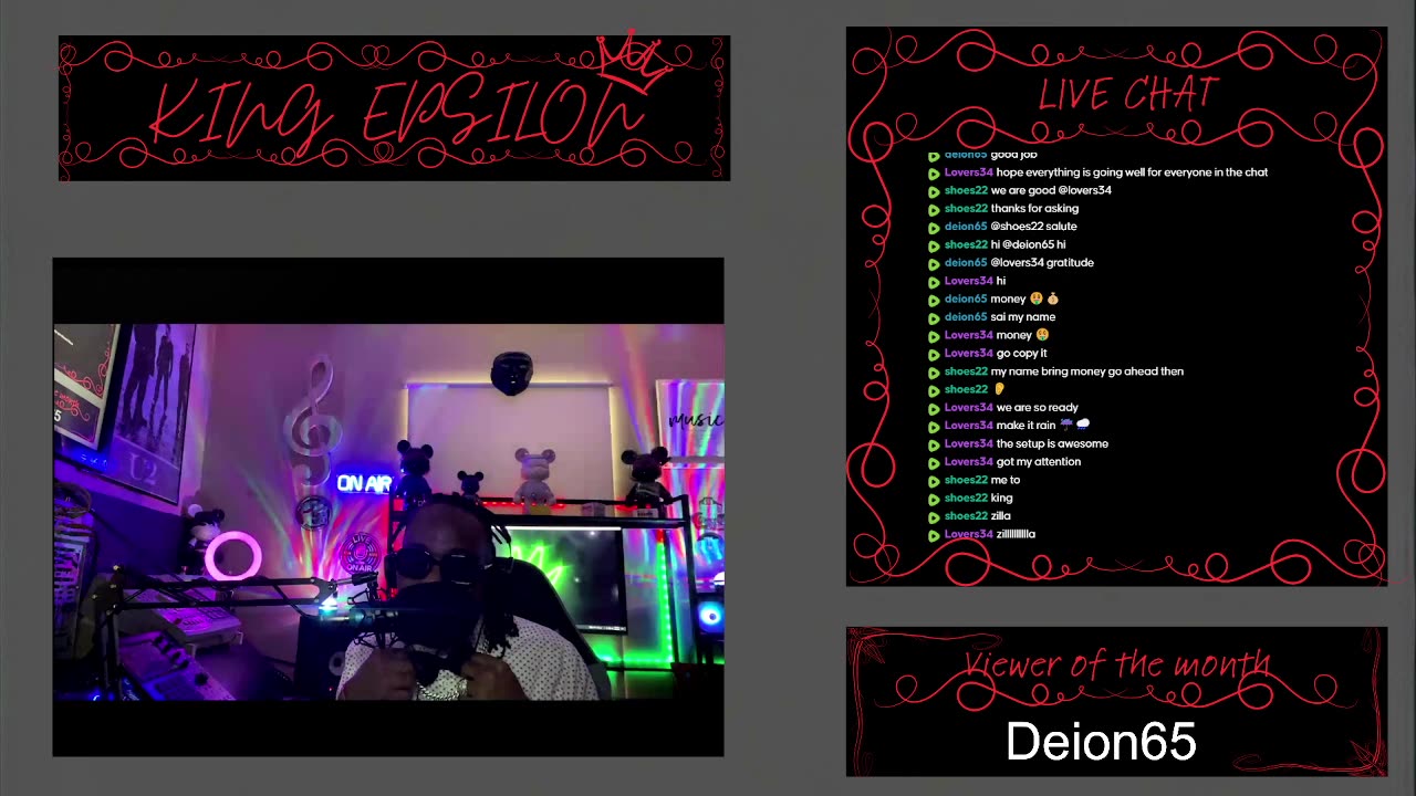 RUMBLE IS LIVE WITH KING EPSILON